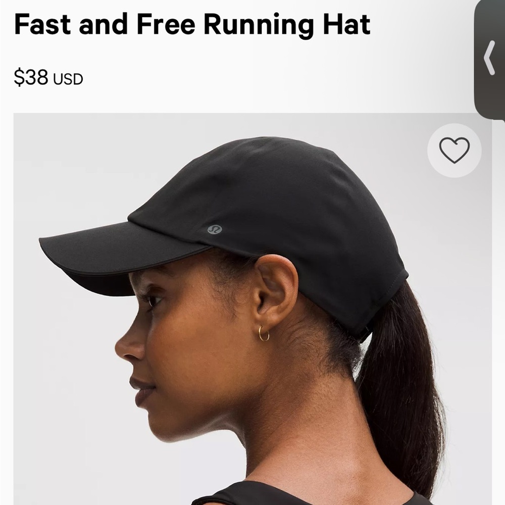 Lululemon Fast & Free Hat